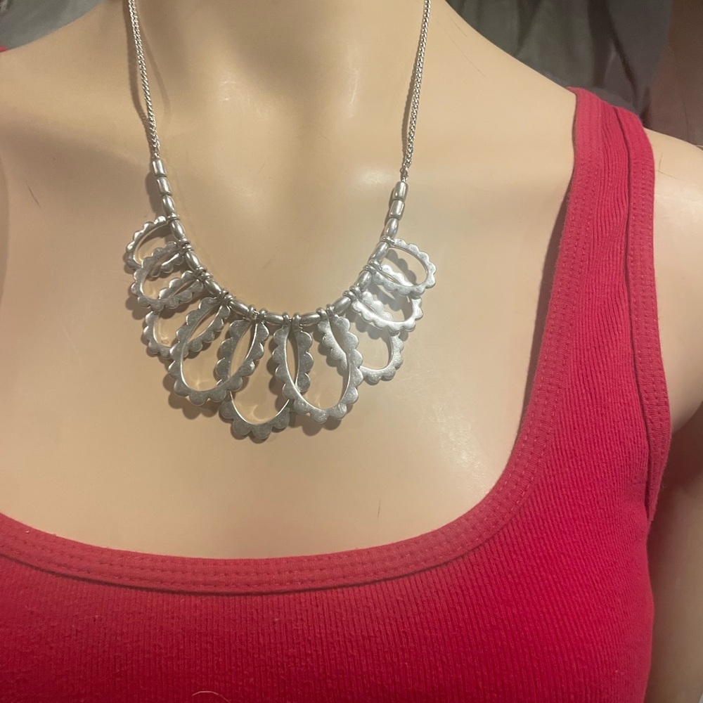 Chic Silver Necklace for Women